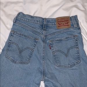 levi’s rib cage straight jeans